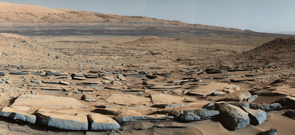 Mars from Curiosity Rover